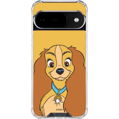 Disney Lady & The Tramp Lady Portrait Google Pixel 10 Clear Case